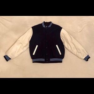 Rennoc Wool & Leather Letterman’s Jacket